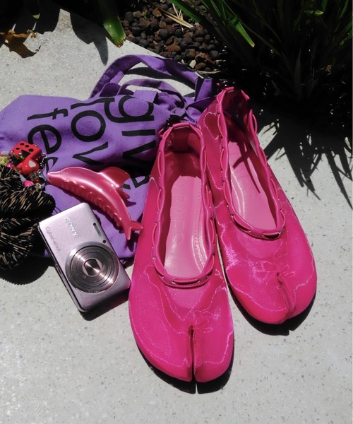 PAES(ペイズ)の「【BILLY'S EXCLUSIVE】Mesh Air String Flat 20256 Pink(パンプス・レディース・ピンク・25.0cm/24.5cm/24.0cm/23.5cm/23.0cm/22.5cm)」の6枚目の写真