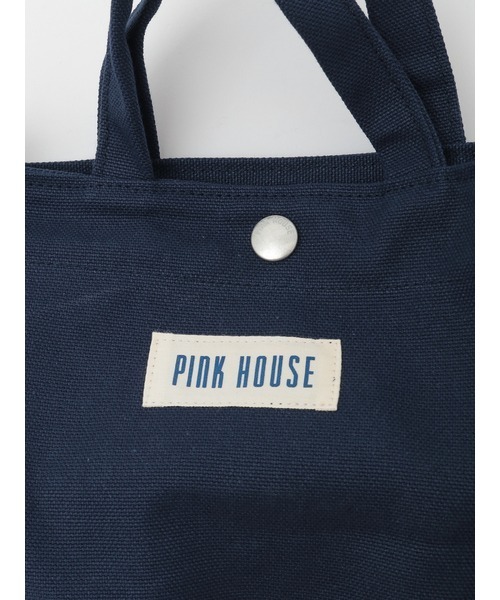 PINK HOUSE(ピンクハウス)の「ショルダー付きロゴプリントミニトート(ショルダーバッグ・レディース・レッド/ネイビー/ブラック/カーキ・フリー)」の18枚目の写真