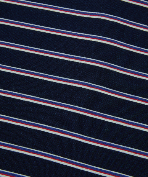 MMIC（エムエムアイシー）の「SUNSTRIPE POLO (NAVY)（ポロシャツ・メンズ・その他・LARGE/MEDIUM）」の2枚目の写真