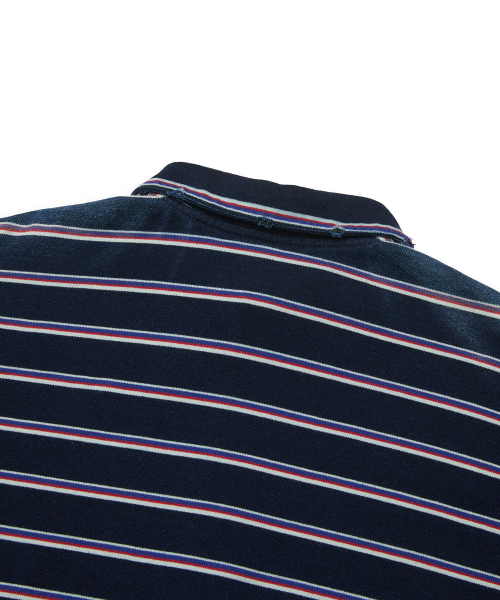 MMIC（エムエムアイシー）の「SUNSTRIPE POLO (NAVY)（ポロシャツ・メンズ・その他・LARGE/MEDIUM）」の6枚目の写真