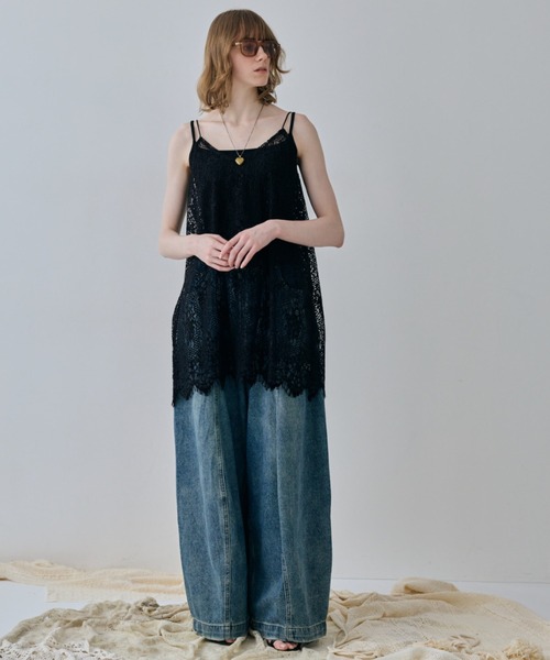 flaeu(フラユ)の「Barrel Curve Denim(デニムパンツ・レディース・ブルー・MEDIUM/SMALL)」の12枚目の写真