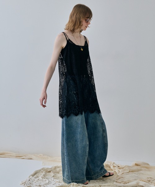 flaeu(フラユ)の「Barrel Curve Denim(デニムパンツ・レディース・ブルー・MEDIUM/SMALL)」の13枚目の写真