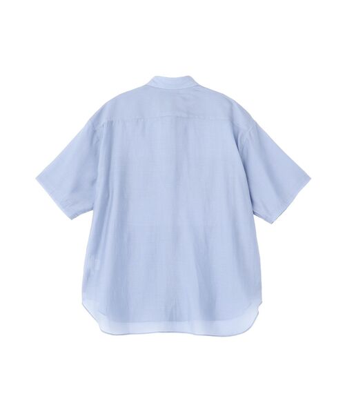 CRAFT STANDARD BOUTIQUE(クラフトスタンダードブティック)の「シアー半袖シャツ(シャツ/ブラウス・メンズ・ブルー/ブラック/ベージュ・M/L)」の9枚目の写真