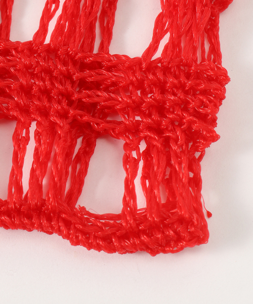 journal standard Furniture (ジャーナルスタンダードファニチャー)の「JSF CROCHET BOTTLE TOTE ボトルトートバッグ(トートバッグ・レディース・ブラック/レッド・FREE)」の9枚目の写真