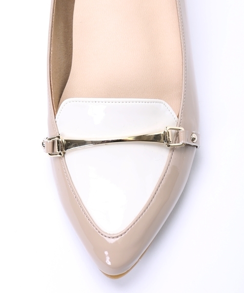 LE TALON(ルタロン)の「3cmポインテッドビットローファー◆(ローファー・レディース・ネイビー/ブラック/シルバー/ベージュ・37.5/37/38/35.5/36/36.5)」の13枚目の写真