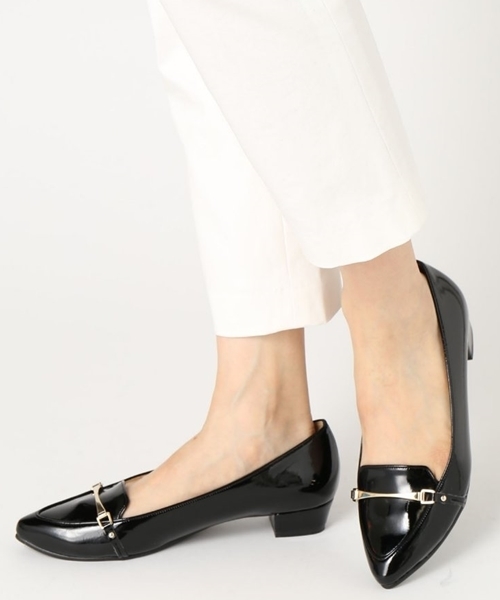 LE TALON(ルタロン)の「3cmポインテッドビットローファー◆(ローファー・レディース・ネイビー/ブラック/シルバー/ベージュ・37.5/37/38/35.5/36/36.5)」の16枚目の写真