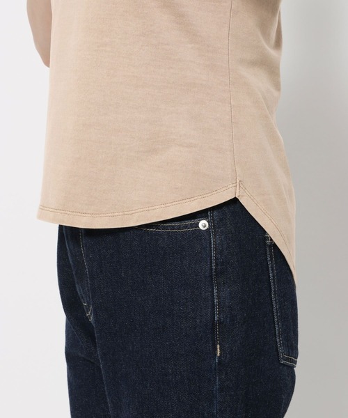 mysty woman（ミスティウーマン）の「ピグメントTシャツ半袖　798492（Tシャツ/カットソー・レディース・ベージュ/チャコールグレー/オフホワイト・FREE）」の15枚目の写真