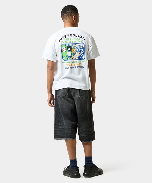 HUF(ハフ)の「RACK EM UP TEE(Tシャツ/カットソー・メンズ・ブラック/ホワイト・L/XL/XXL/M/S)」の13枚目の写真