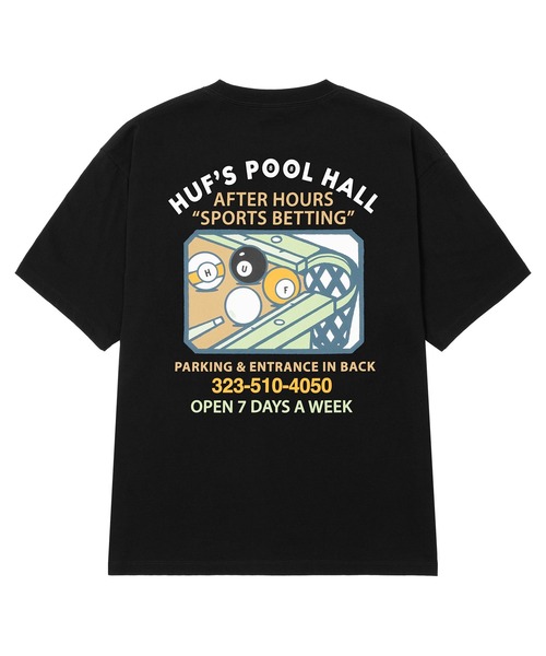 HUF(ハフ)の「RACK EM UP TEE(Tシャツ/カットソー・メンズ・ブラック/ホワイト・L/XL/XXL/M/S)」の7枚目の写真