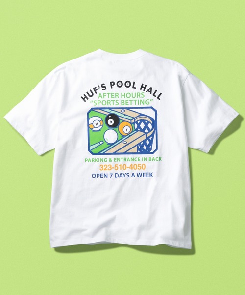 HUF(ハフ)の「RACK EM UP TEE(Tシャツ/カットソー・メンズ・ブラック/ホワイト・L/XL/XXL/M/S)」の18枚目の写真