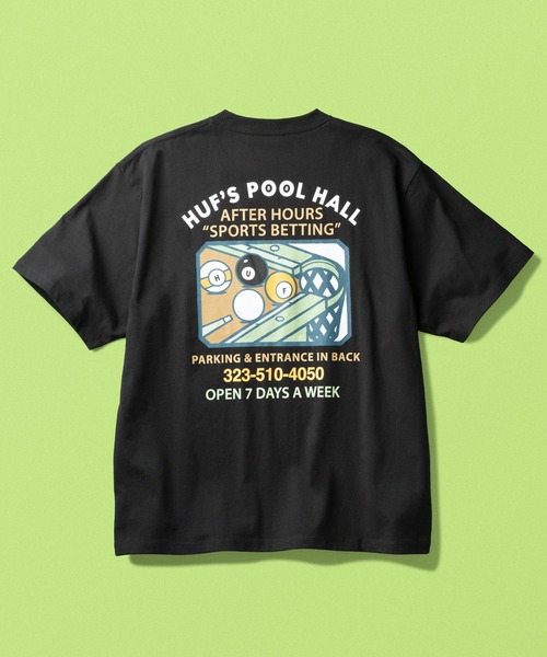 HUF(ハフ)の「RACK EM UP TEE(Tシャツ/カットソー・メンズ・ブラック/ホワイト・L/XL/XXL/M/S)」の19枚目の写真