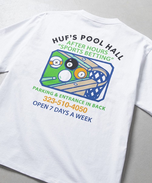 HUF(ハフ)の「RACK EM UP TEE(Tシャツ/カットソー・メンズ・ブラック/ホワイト・L/XL/XXL/M/S)」の20枚目の写真