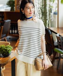 SUMMER VEIL KNIT ワイドプルオーバー