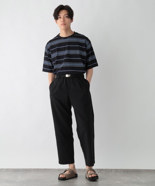 GLOBAL WORK(グローバルワーク)の「マルチボーダーTEE(Tシャツ/カットソー・メンズ・ホワイト/グレー/チャコールグレー・MEDIUM/LARGE/SMALL/X-LARGE)」の10枚目の写真