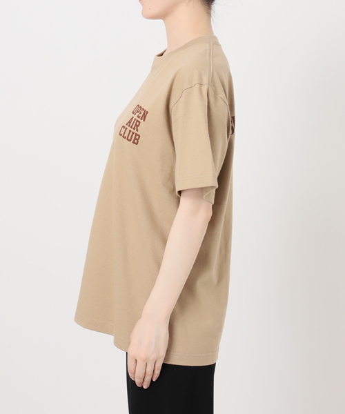 Deuxieme Classe（ドゥーズィエムクラス）の「OPEN AIR CLUB Tシャツ（Tシャツ/カットソー・レディース・タン・FREE）」の3枚目の写真