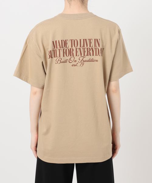 Deuxieme Classe（ドゥーズィエムクラス）の「OPEN AIR CLUB Tシャツ（Tシャツ/カットソー・レディース・タン・FREE）」の4枚目の写真