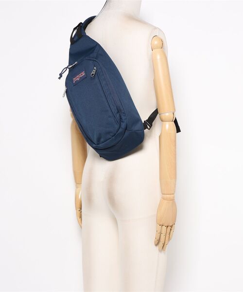 JANSPORT(ジャンスポーツ)の「【JANSPORT】MOVE SLING ムーブスリング ボディバッグ(ボディバッグ/ウエストポーチ・メンズ・ネイビー/ブラック・FREE)」の6枚目の写真