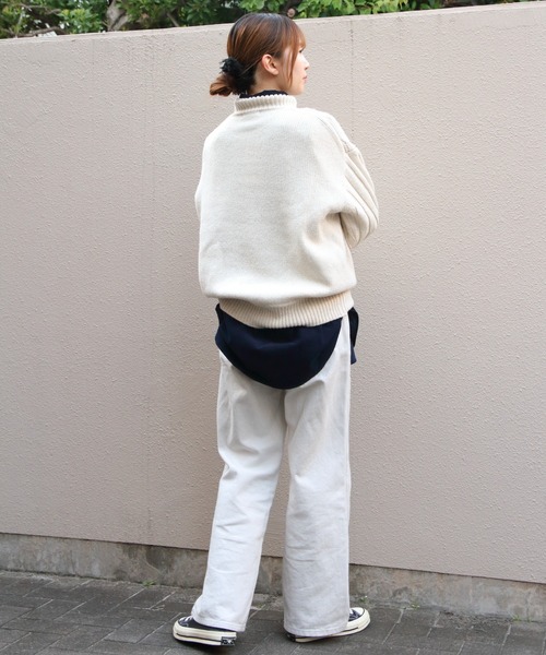 THE SHINZONE(ザ シンゾーン)の「THE SHINZONE/シンゾーン ミックスヤーンモックネックニット MIXED YARN MOCK NECK KNIT 26AMSNI06(ニット/セーター・レディース・ネイビー/ナチュラル・FREE)」の11枚目の写真