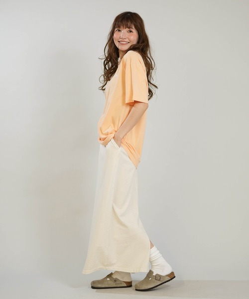 RVCA(ルーカ)の「RVCA/ルーカ 半袖 Tシャツ BG04C212(Tシャツ/カットソー・レディース・クリーム/オレンジ/ホワイト・S/M)」の8枚目の写真