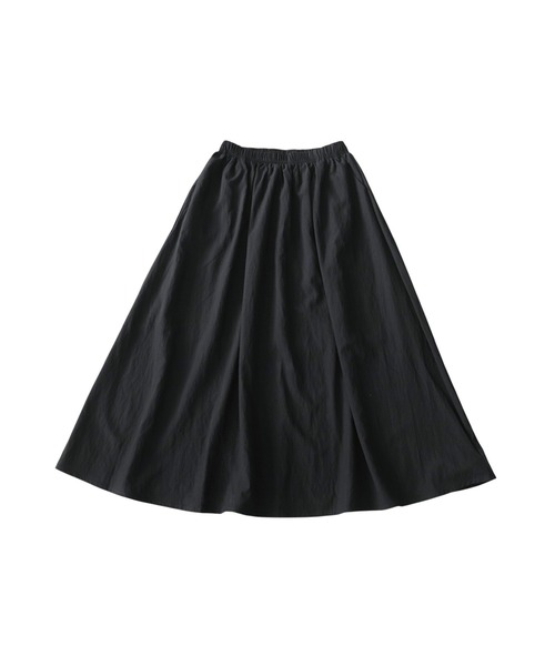 antiqua(アンティカ)の「ギャザー フレア ロングスカート(スカート・レディース・グレー/ブラック/アイボリー・ONESIZE)」の15枚目の写真