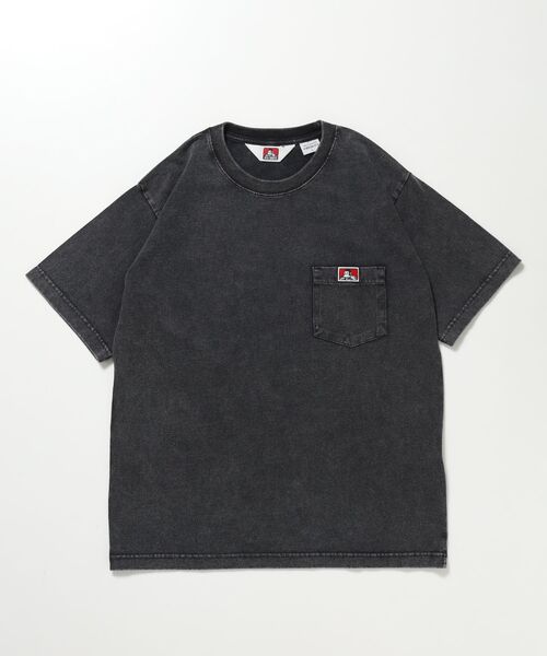 BEN DAVIS（ベンデイビス）の「【BEN DAVIS（ベンデイビス）】 VNTG POCKET TEE / Tシャツ 半袖 クルーネック 加工 ワンポイント ユニセックス ポケット（Tシャツ/カットソー・メンズ・オフホワイト/ネイビー/ブラック/グリーン系その他5/レッド・X-LARGE/SMALL/LARGE/MEDIUM）」の11枚目の写真