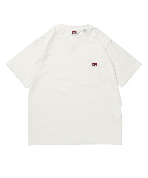 BEN DAVIS（ベンデイビス）の「【BEN DAVIS（ベンデイビス）】 VNTG POCKET TEE / Tシャツ 半袖 クルーネック 加工 ワンポイント ユニセックス ポケット（Tシャツ/カットソー・メンズ・オフホワイト/ネイビー/ブラック/グリーン系その他5/レッド・X-LARGE/SMALL/LARGE/MEDIUM）」の19枚目の写真
