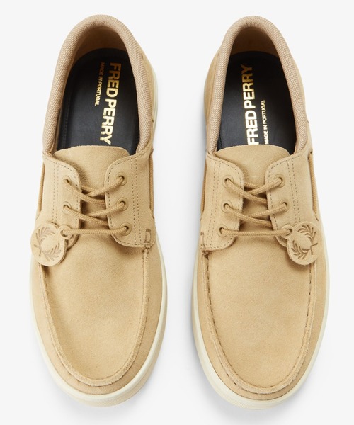 FRED PERRY｜フレッドペリーのモカシン/デッキシューズ（スエード