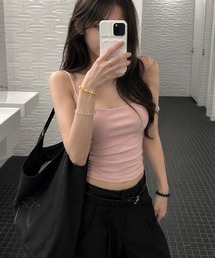HALEY PESCA/ニュアンスカラー スリムフィットキャミソール