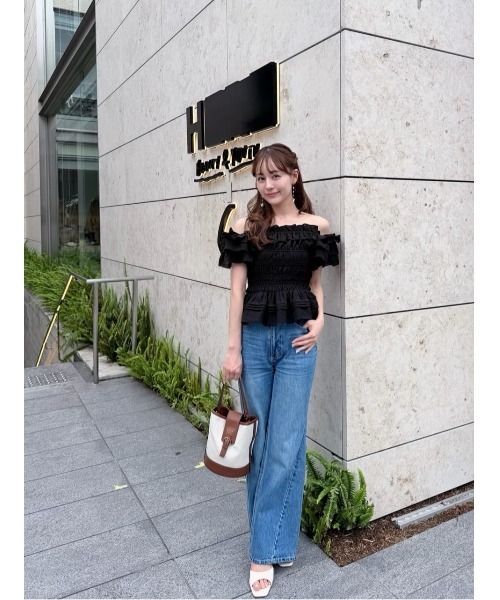 Her lip to（ハーリップトゥー）の「La Plage Peplum Top（その他