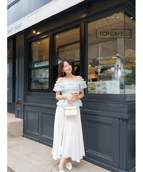 Her lip to（ハーリップトゥー）の「La Plage Peplum Top（その他
