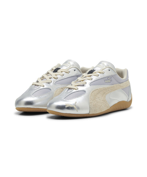 PUMA(プーマ)の「PUMA プーマ ウィメンズ スピードキャット LOU メタリック スニーカー(スニーカー・レディース・ライラック/スモークピンク・25.5cm/23.5cm/23.0cm/22.5cm/25.0cm/24.5cm/24.0cm/26.0cm)」の12枚目の写真