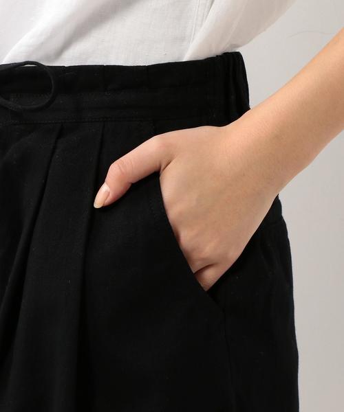 coen（コーエン）の「チノショートガウチョパンツ（その他パンツ・レディース・ブラック/オリーブ・MEDIUM/LARGE）」の12枚目の写真