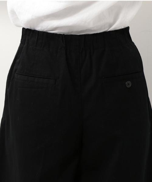 coen（コーエン）の「チノショートガウチョパンツ（その他パンツ・レディース・ブラック/オリーブ・MEDIUM/LARGE）」の13枚目の写真
