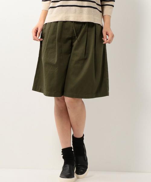 coen（コーエン）の「チノショートガウチョパンツ（その他パンツ・レディース・ブラック/オリーブ・MEDIUM/LARGE）」の9枚目の写真