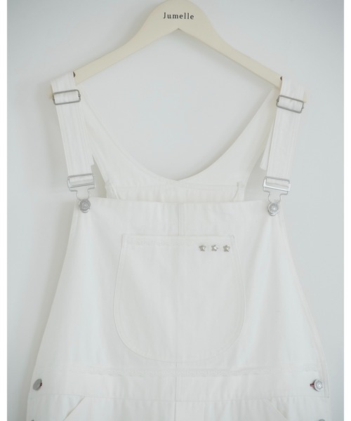 JUMELLE(ジュメロ)の「スタッズサロペット(サロペット/オーバーオール・レディース・アイボリー・SMALL/MEDIUM)」の6枚目の写真