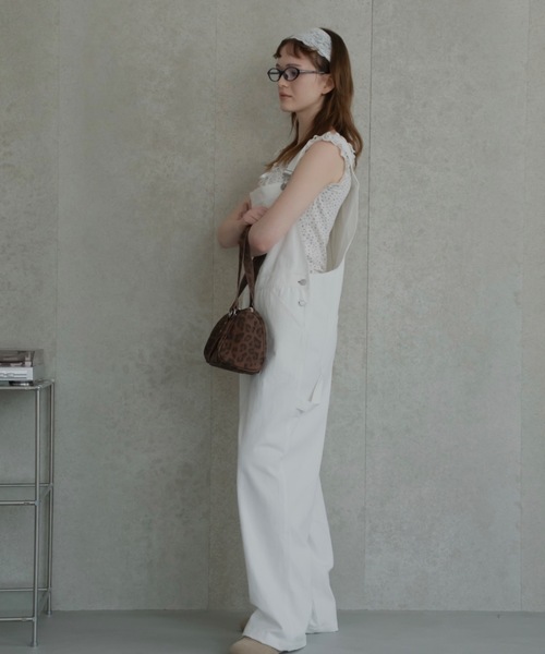 JUMELLE(ジュメロ)の「スタッズサロペット(サロペット/オーバーオール・レディース・アイボリー・SMALL/MEDIUM)」の12枚目の写真