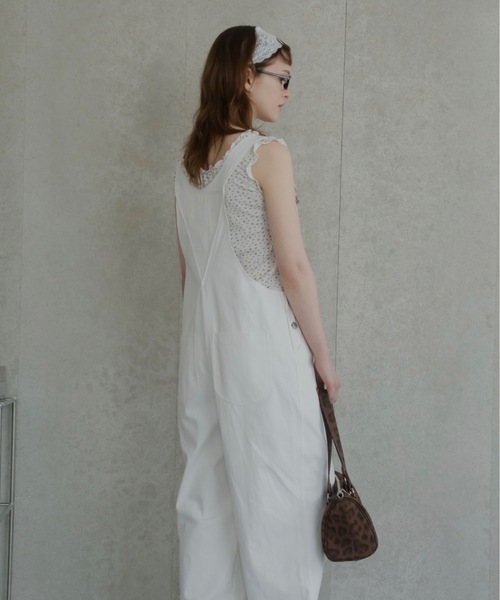 JUMELLE(ジュメロ)の「スタッズサロペット(サロペット/オーバーオール・レディース・アイボリー・SMALL/MEDIUM)」の14枚目の写真