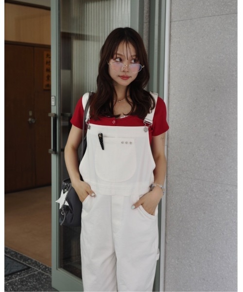 JUMELLE(ジュメロ)の「スタッズサロペット(サロペット/オーバーオール・レディース・アイボリー・SMALL/MEDIUM)」の15枚目の写真