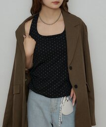 パット付きホルターネックタンク