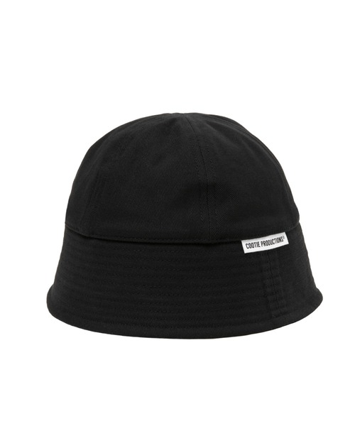 COOTIE PRODUCTIONS（クーティープロダクションズ）の「Cotton Serge Sailor Hat（ハット・メンズ・ブラック/オフホワイト・FREE）」の2枚目の写真