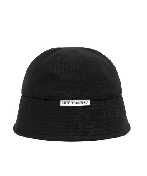 COOTIE PRODUCTIONS（クーティープロダクションズ）の「Cotton Serge Sailor Hat（ハット・メンズ・ブラック/オフホワイト・FREE）」の4枚目の写真