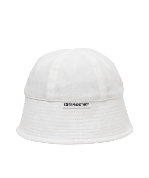 COOTIE PRODUCTIONS（クーティープロダクションズ）の「Cotton Serge Sailor Hat（ハット・メンズ・ブラック/オフホワイト・FREE）」の7枚目の写真