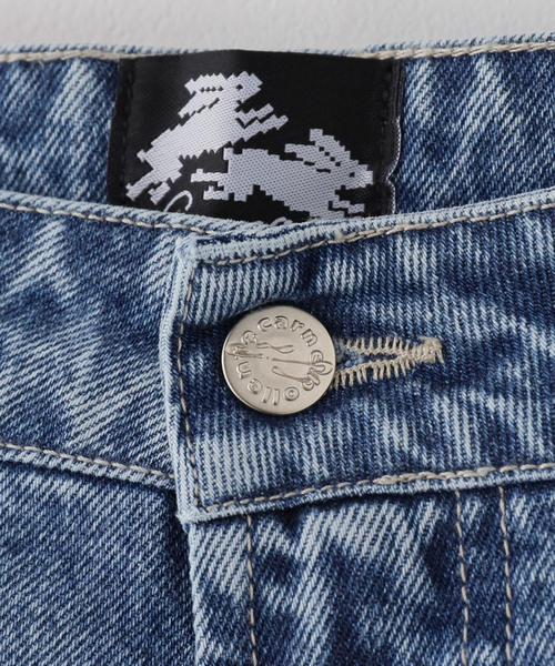 Carne Bollente(カルネボレンテ)の「Carne Bollente / カルネボレンテ Bell-Bottom Bunny(デニムパンツ・レディース・ブルー・24)」の5枚目の写真