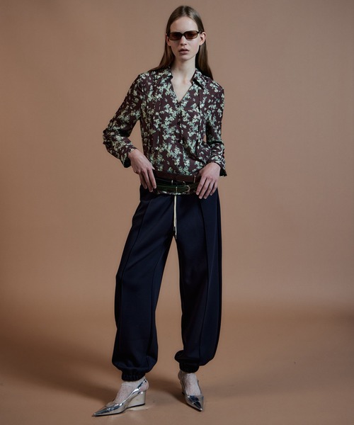 MAISON SPECIAL(メゾンスペシャル)の「Lace-Up Jogger Pants/レースアップジョガーパンツ(その他パンツ・レディース・ネイビー/ピンク/グレー/オフホワイト・38/36)」の11枚目の写真