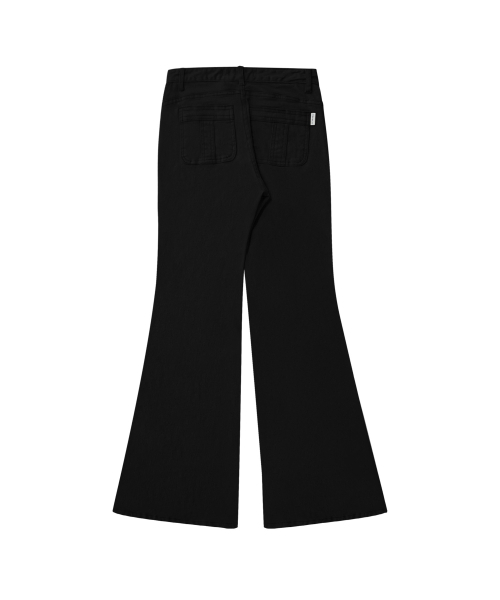 MIRECO（ミレコ）の「BUTTON POCKET BOOTCUT PT BLACK（その他パンツ・レディース・その他・2/3）」の5枚目の写真