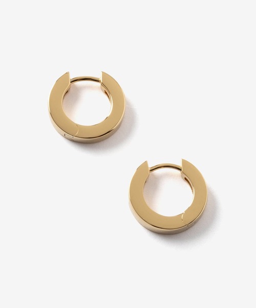 TOM WOOD(トムウッド)の「【TOM WOOD / トムウッド】Beck Hoops Gold / ベック フープ ピアス ゴールド(ピアス(両耳用)・レディース・ゴールド・FREE)」の1枚目の写真