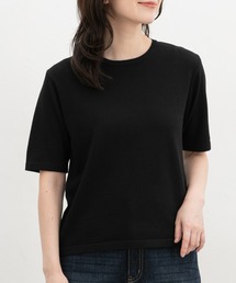 クルーネックニット