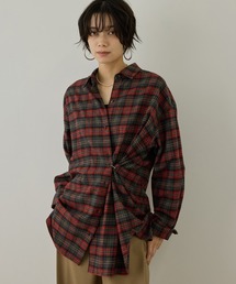 Shuttle Notes 2WAYチェックシャツ