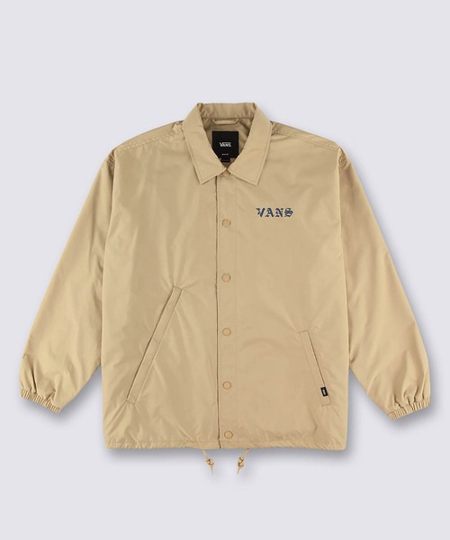 VANS（バンズ）の「FOWL PLAY CLUB コーチジャケット / TP CIRCLE DUCK JKT Incense VN000NJ44MG1（ブルゾン・メンズ・ベージュ・MEDIUM）」の2枚目の写真