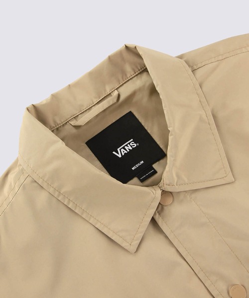 VANS（バンズ）の「FOWL PLAY CLUB コーチジャケット / TP CIRCLE DUCK JKT Incense VN000NJ44MG1（ブルゾン・メンズ・ベージュ・MEDIUM）」の3枚目の写真